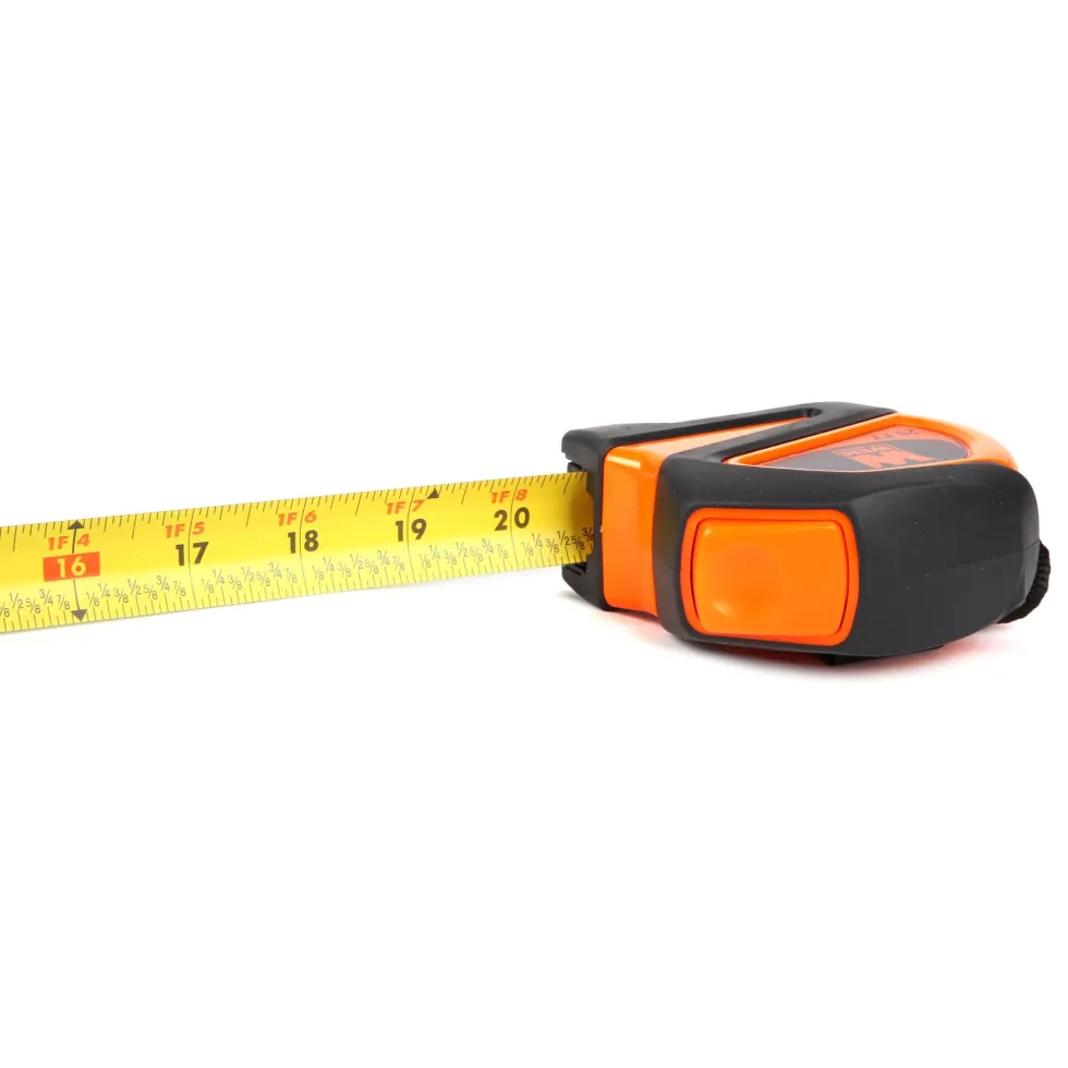 WEN ME425T 25-Foot Measuring Tape with Automatic Brake and Dual-Release Triggers