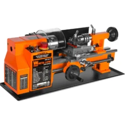 WEN ML712 Variable Speed 7-by 12-Inch Two Direction Benchtop Metal Lathe