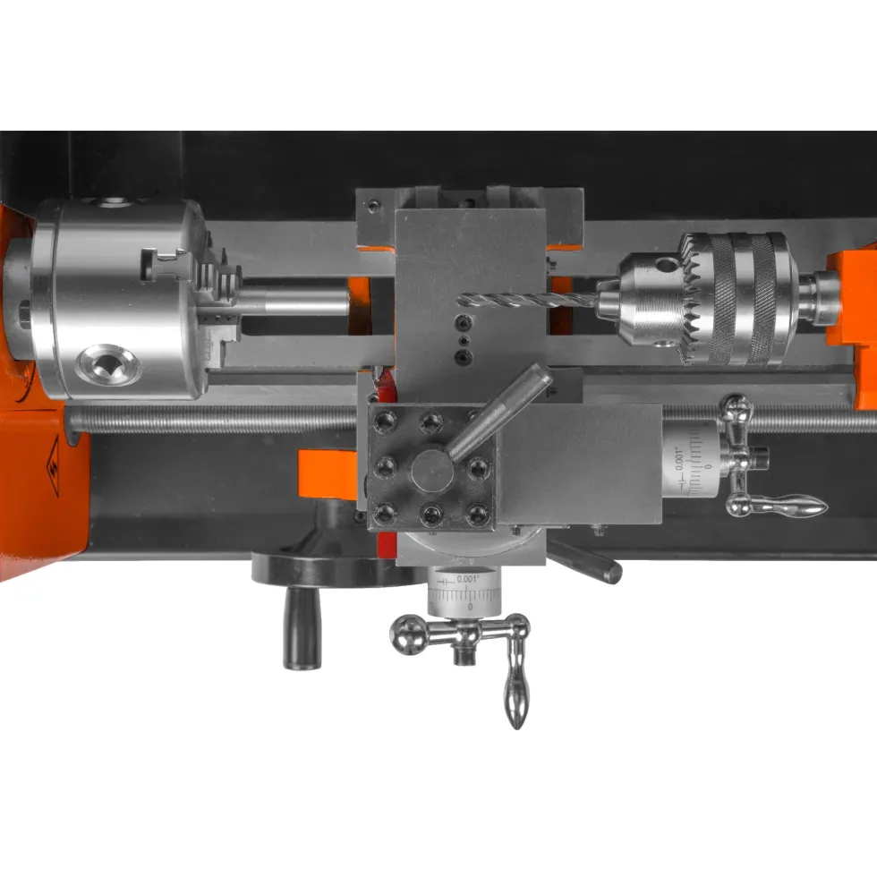 WEN ML716 Variable Speed 7-by 16-Inch Two Direction Benchtop Metal Lathe