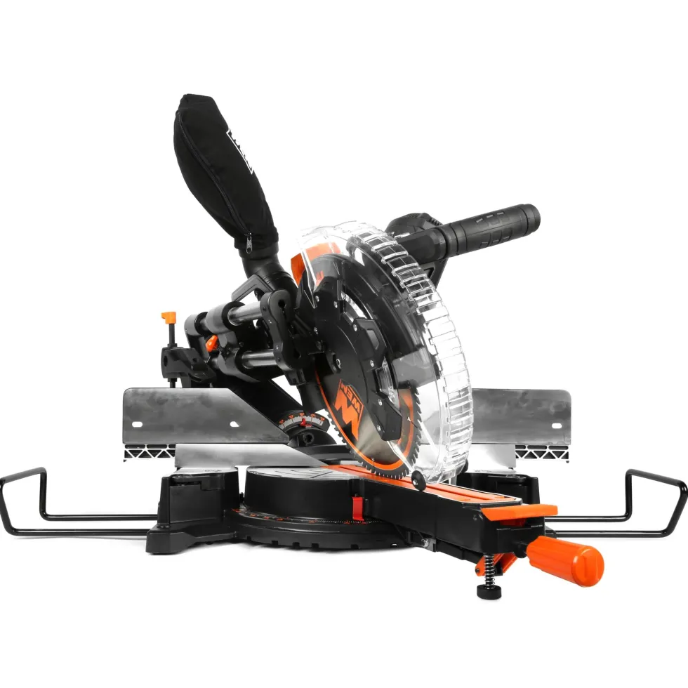 WEN MM1215 15-Amp 12-Inch Dual Bevel Sliding Compound Miter Saw with LED Cutline