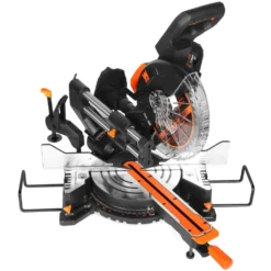 WEN MM1015 15-Amp 10-Inch Dual Bevel Sliding Compound Miter Saw with LED Cutline