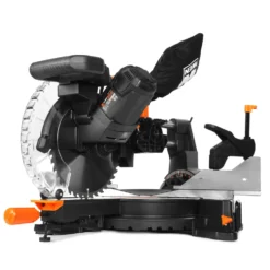WEN MM1015 15-Amp 10-Inch Dual Bevel Sliding Compound Miter Saw with LED Cutline