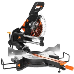 WEN MM1015 15-Amp 10-Inch Dual Bevel Sliding Compound Miter Saw with LED Cutline