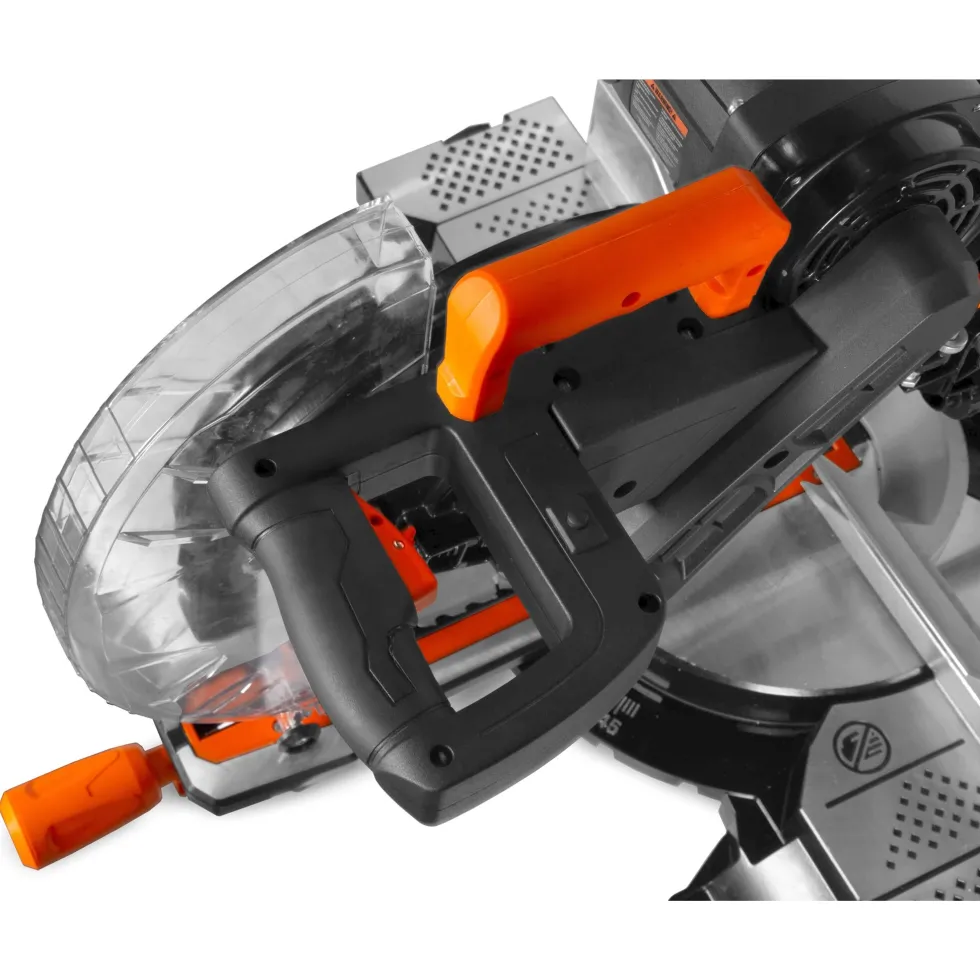 WEN MM1213 15-Amp 12-Inch Dual-Bevel Sliding Compound Miter Saw with Laser
