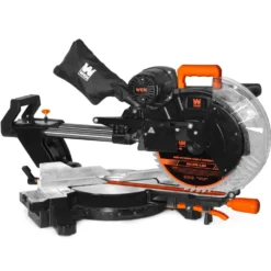 WEN MM1213T 15-Amp 12-Inch Dual-Bevel Sliding Compound Miter Saw with Laser