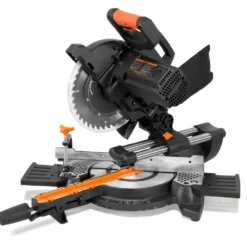 WEN MM1011T 15-Amp 10-Inch Single Bevel Compact Sliding Compound Miter Saw with Laser