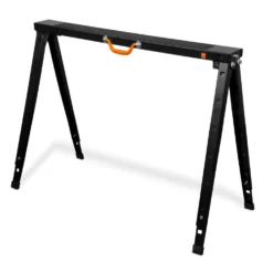 WEN MSA15 38-Inch Folding Height Adjustable Steel Saw Horse, 1500-Pound Capacity