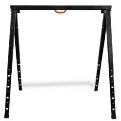 WEN MSA15 38-Inch Folding Height Adjustable Steel Saw Horse, 1500-Pound Capacity