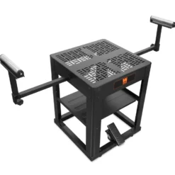 WEN MSA658T Multi-Purpose Rolling Planer and Miter Saw Tool Stand with Extension Rollers