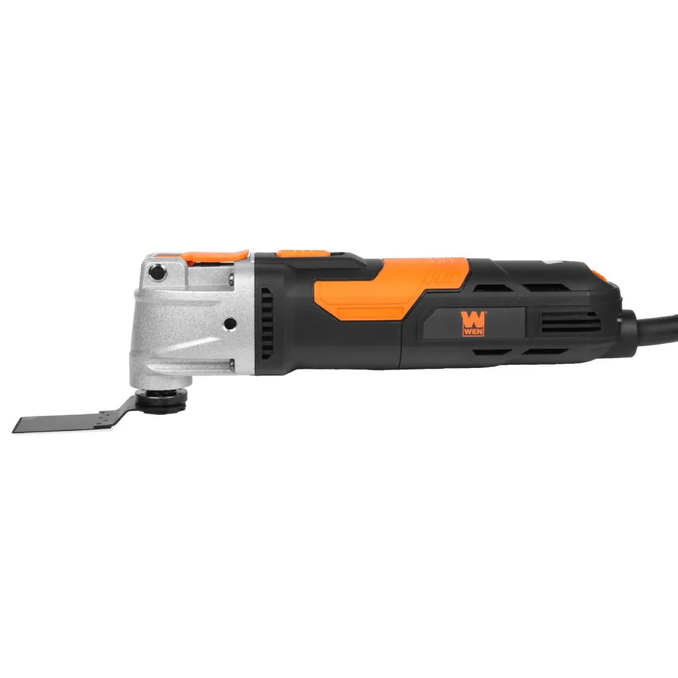 WEN MT3537 3.5A Quick-Release Variable Speed Multi-Function Oscillating Tool Kit with Accessories and Carrying Case