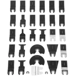 WEN MTB031 31-Piece Oscillating Multi-Tool High Carbon Steel and Bi-Metal Assorted Blade Set