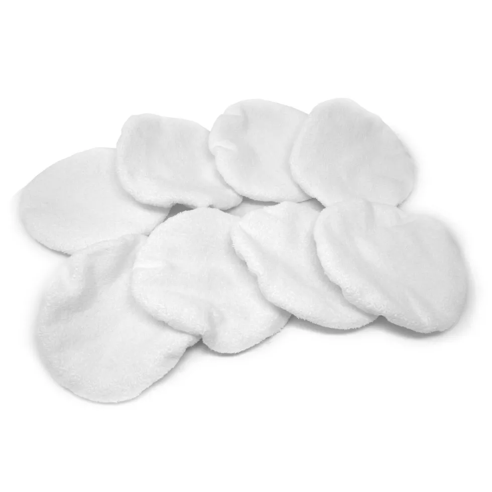 WEN PB108T 9-Inch to 10-Inch American-Made Premium Terry Cloth Car Polishing Bonnets, 8 Pack