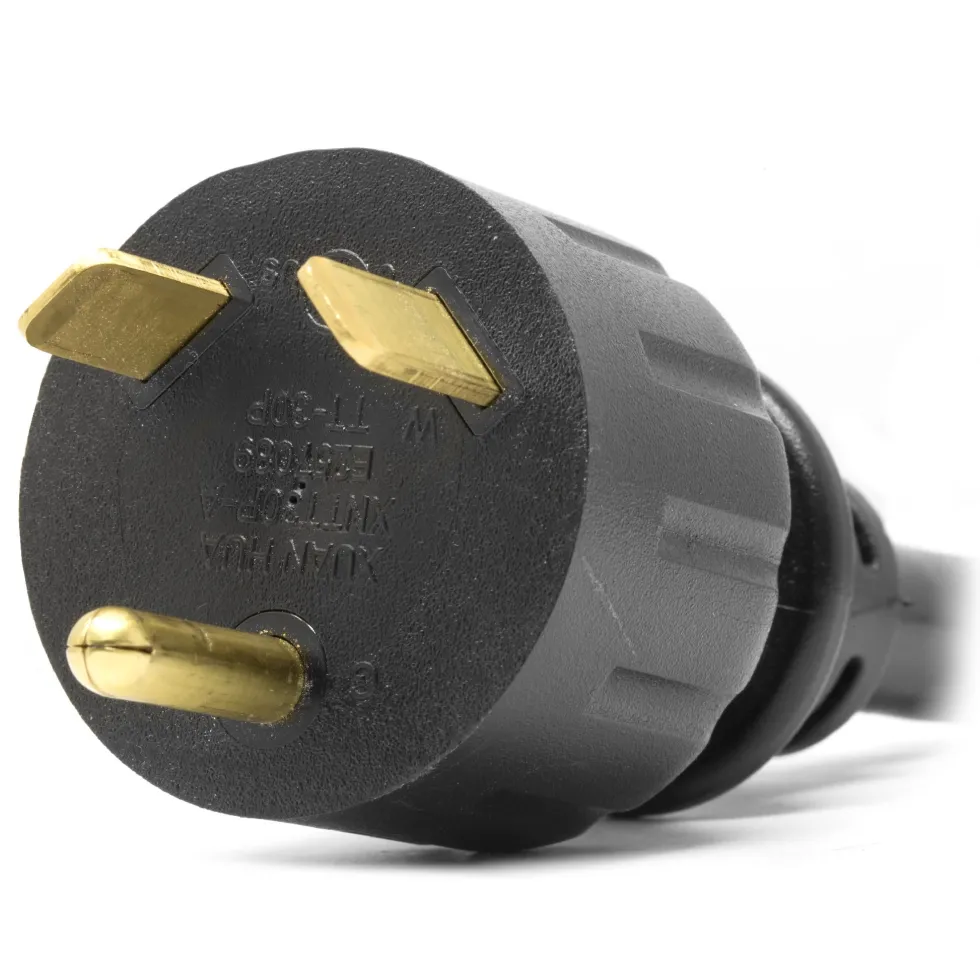 WEN PC3352 3 Feet 10-Gauge SJTW Generator Extension Cord Splitter (converts TT-30R to two 5-20R outlets)