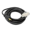 WEN PC2513 25 ft. 30-Amp 10-Gauge SJTW Fan-Style 10/3 Generator Extension Cord (converts L5-30R to three 5-20R outlets)
