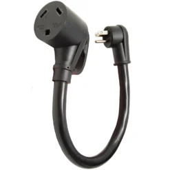 WEN PC3012 120V 15-Amp 1800-Watt Generator to RV Adapter Cord (5-15P to TT-30R)