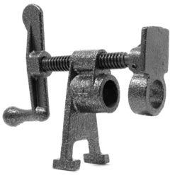 WEN PCV012 Heavy Duty 1/2-Inch Cast Iron Pipe Clamp Vise for Woodworking