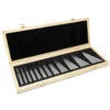 WEN 10412 12-Piece Steel Angle Gauge Block Set with Case