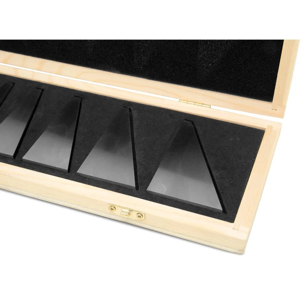 WEN 10412 12-Piece Steel Angle Gauge Block Set with Case