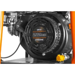WEN 56012 Plate Compactor, 7HP, 212cc, with Wheel Kit and 4496-Pound Compaction Force