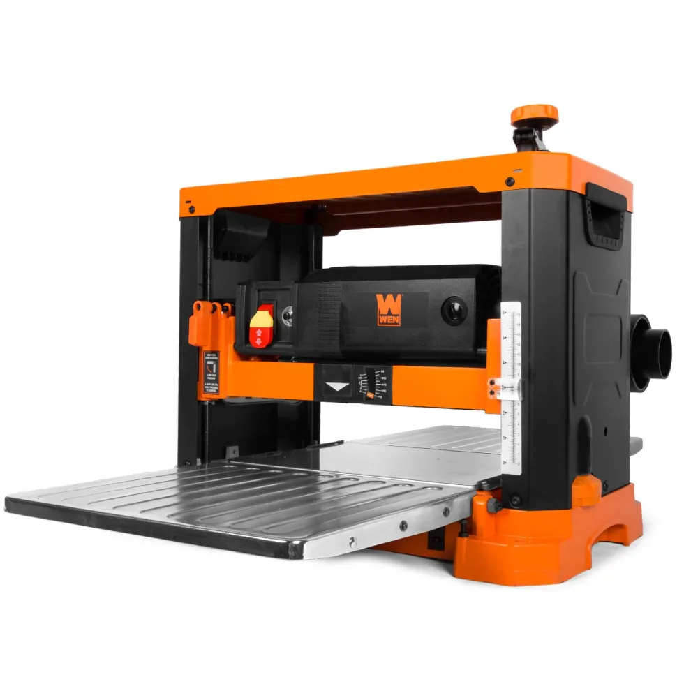 WEN PL1337 Thickness Planer, Two Speed, 13-Inch Spiral Blade, Benchtop