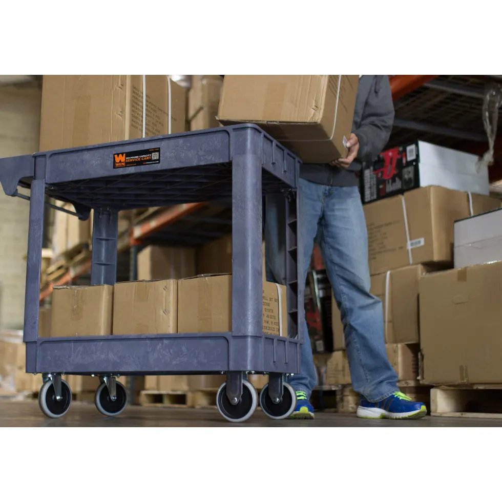 WEN 73002 500-Pound Capacity 40 by 17-Inch Service Utility Cart