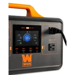 WEN PP1030i 1000-Watt 1030Wh Lithium-Ion Power Station and Battery-Powered Inverter Generator with Bidirectional Charging
