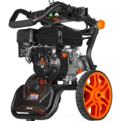 WEN PW224G 3400 PSI Gas Pressure Washer with 223cc Engine, 2.7 GPM Flow Rate and Onboard Soap Tank