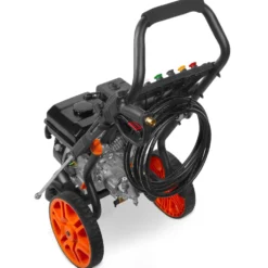 WEN PW224G 3400 PSI Gas Pressure Washer with 223cc Engine, 2.7 GPM Flow Rate and Onboard Soap Tank