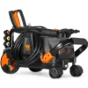 WEN PW2200 2200 PSI Electric Pressure Washer, 1.65 GPM with Onboard Detergent Tank