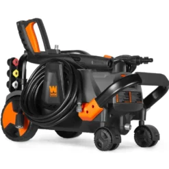 WEN PW2200 2200 PSI Electric Pressure Washer, 1.65 GPM with Onboard Detergent Tank
