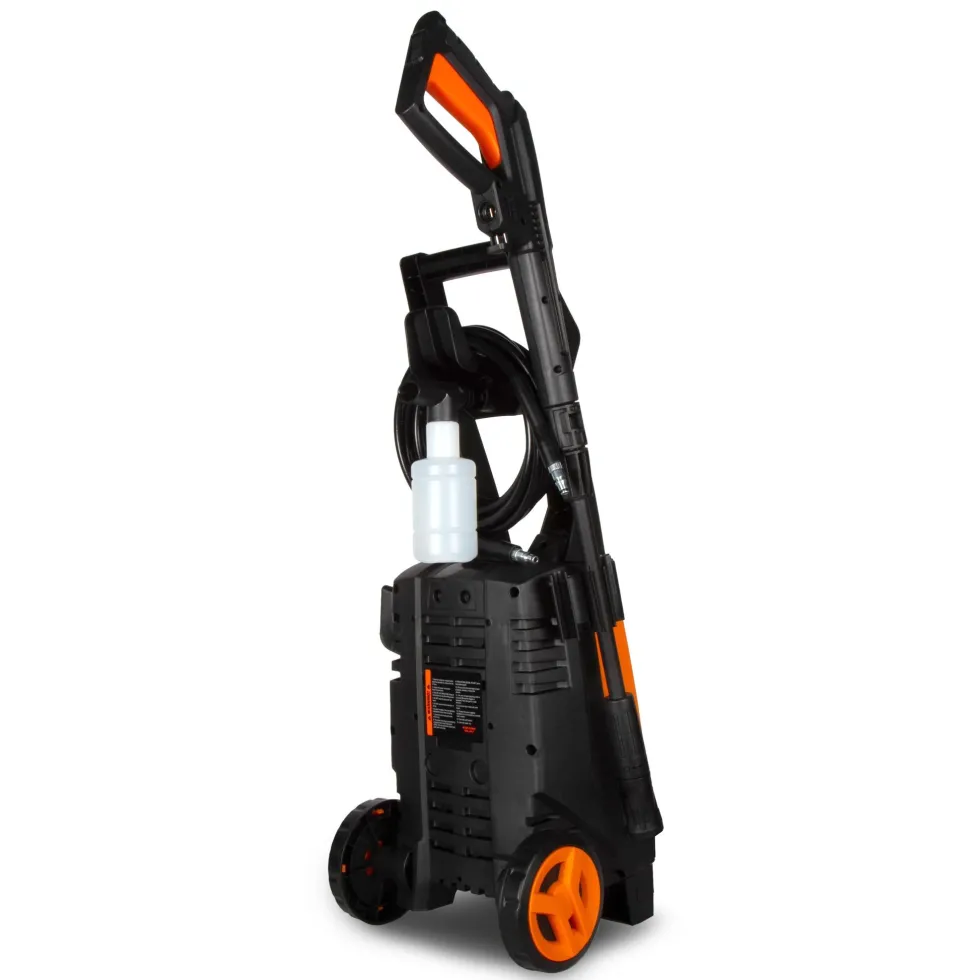 WEN PW2300 2300 PSI Electric Pressure Washer with Wheel Kit and 1.4 GPM Adjustable Flow Rate