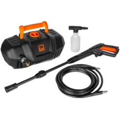 WEN PW2000 2000 PSI Electric Pressure Washer, Briefcase Style with 1.4 GPM Adjustable Flow Rate