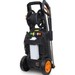 WEN PW21 2030 PSI 1.76 GPM 14.5-Amp Electric Pressure Washer with Variable Detergent and Hose Reel