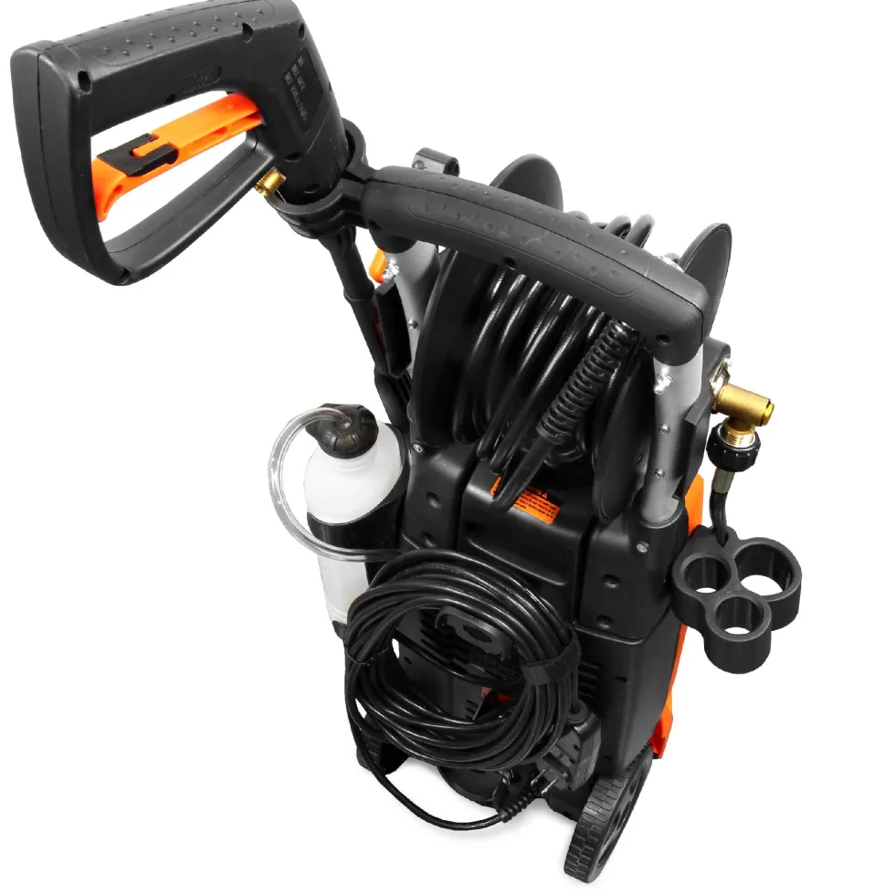 WEN PW22 2100 PSI 1.3 GPM 13.5-Amp Electric Pressure Washer with Variable Flow Power and Hose Reel