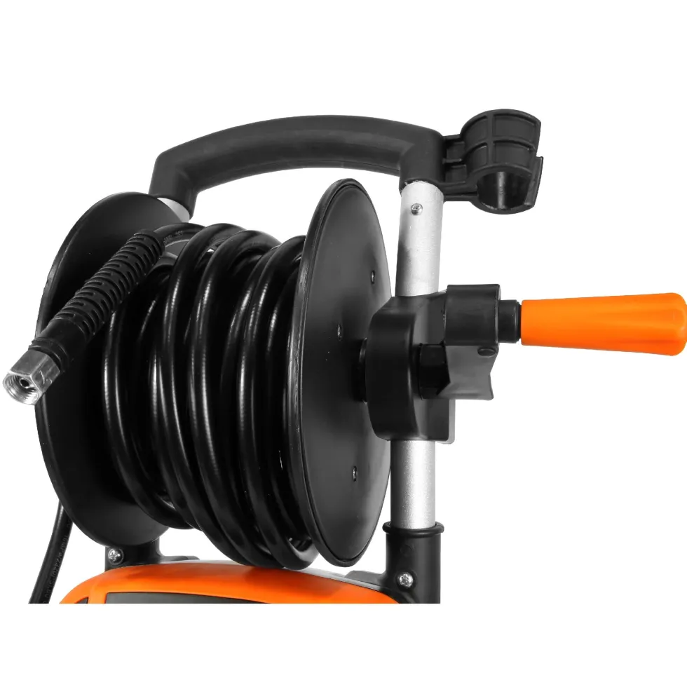 WEN PW22 2100 PSI 1.3 GPM 13.5-Amp Electric Pressure Washer with Variable Flow Power and Hose Reel