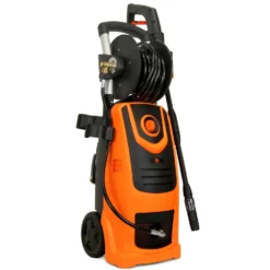 WEN PW22 2100 PSI 1.3 GPM 13.5-Amp Electric Pressure Washer with Variable Flow Power and Hose Reel