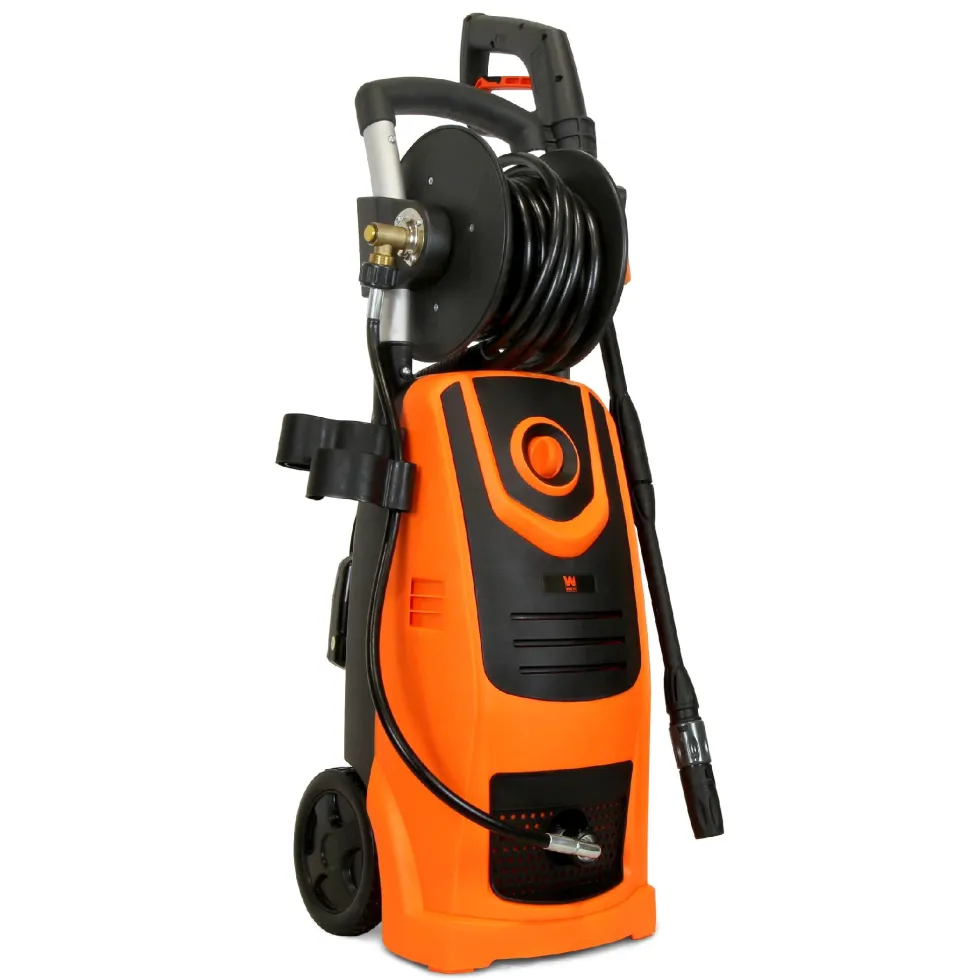 WEN PW22 2100 PSI 1.3 GPM 13.5-Amp Electric Pressure Washer with Variable Flow Power and Hose Reel