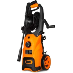 WEN PW23V 2300 PSI Electric Pressure Washer with Variable Pressure, Hose Reel, Wheel Kit, and 1.4 GPM Adjustable Flow Rate
