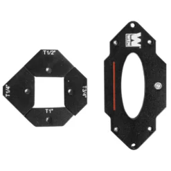 WEN RA002T 6-Piece Corner Chamfer Jig and Template Set for Routers