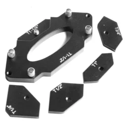 WEN RA002T 6-Piece Corner Chamfer Jig and Template Set for Routers