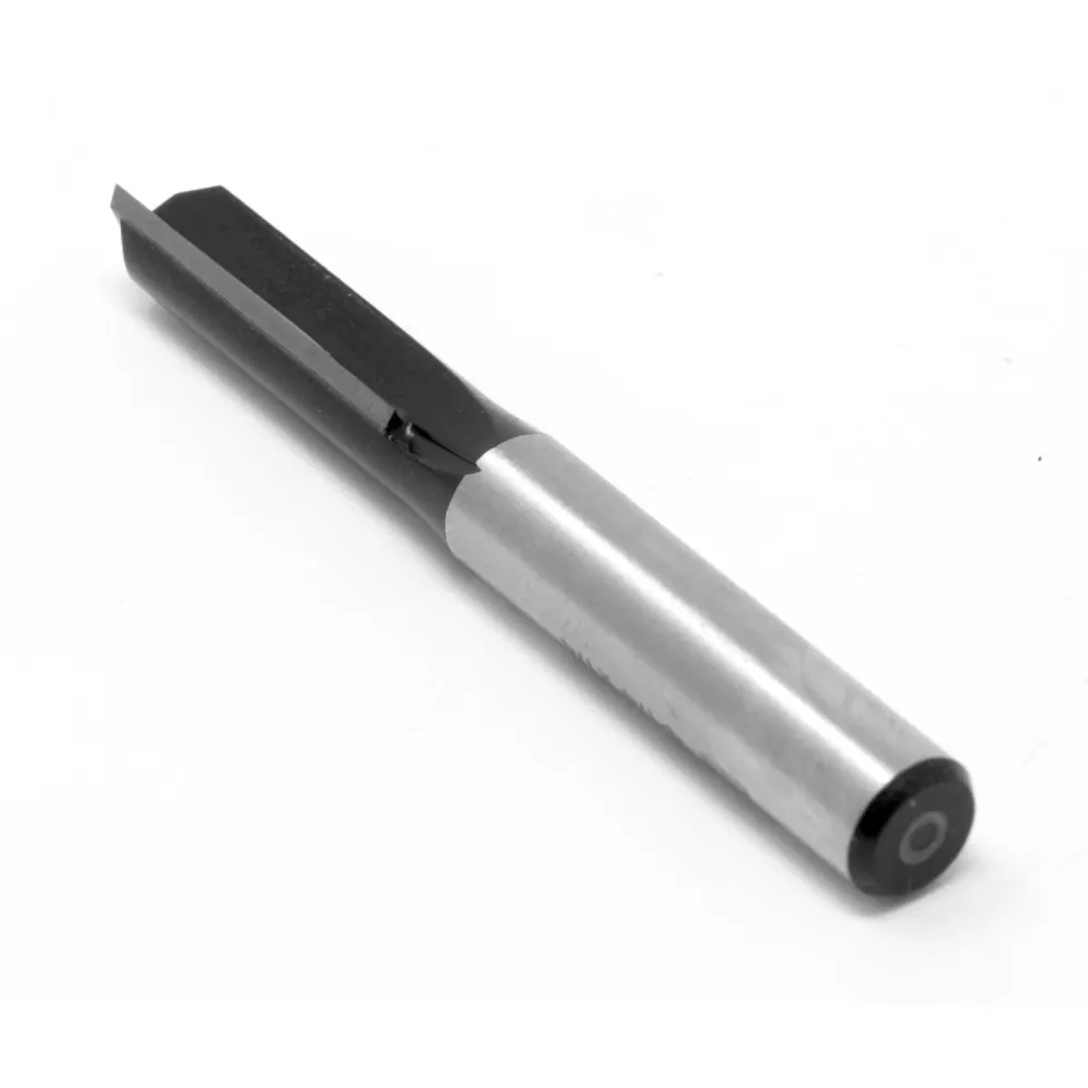WEN RB101FF 1/4 in. Straight 2-Flute Carbide-Tipped Router Bit with 1/4 in. Shank and 3/4 in. Cutting Length