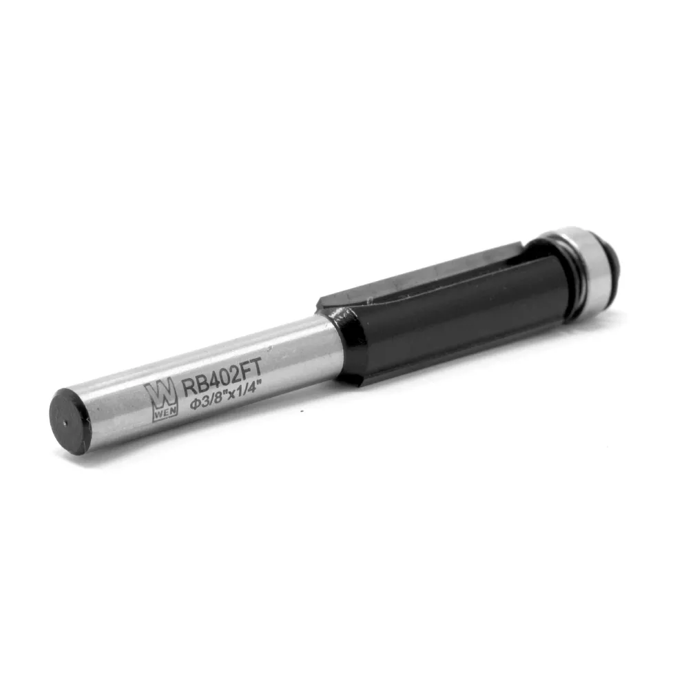 WEN RB402FT 3/8 in. Flush Trim Carbide-Tipped Router Bit with 1/4 in. Shank