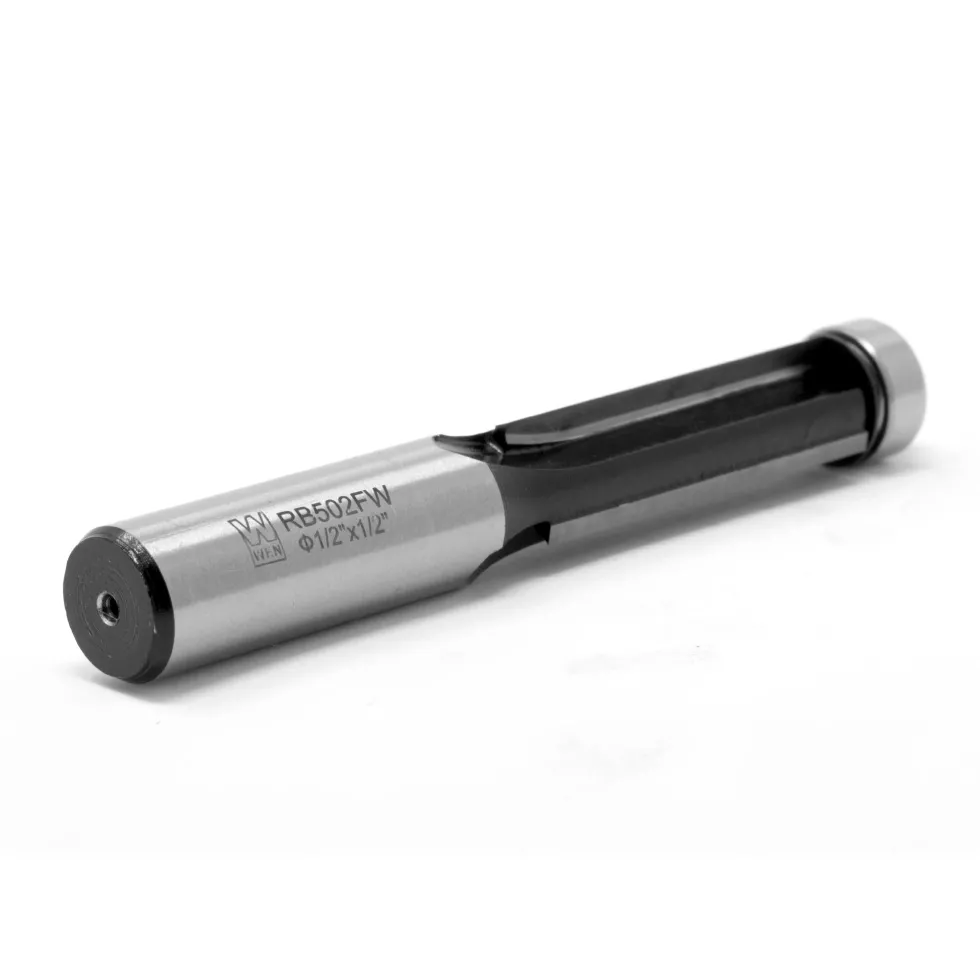 WEN RB502FW 1/2 in. Flush Trim 3-Wing Carbide-Tipped Router Bit with 1/2 in. Shank