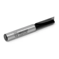 WEN RB003SF 1/4 in. Straight 1-Flute Carbide-Tipped Router Bit with 1/4 in. Shank