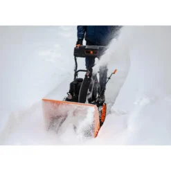 WEN SB209E 24-inch 209cc Two-Stage Self-Propelled Gas-Powered Snow Blower with Electric Start