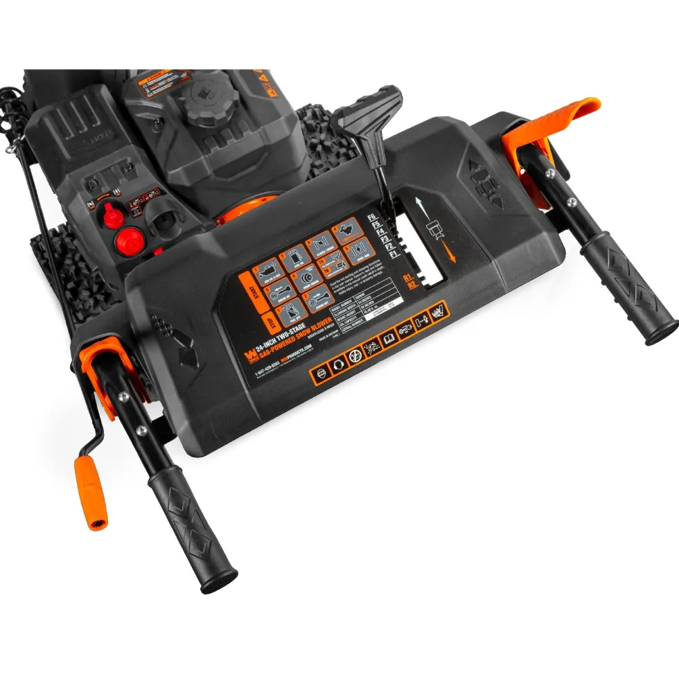 WEN SB209E 24-inch 209cc Two-Stage Self-Propelled Gas-Powered Snow Blower with Electric Start