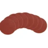 WEN 12SDA 12-Inch Adhesive-Backed Disc Sandpaper Assorted Grits, 8 Pack