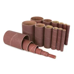 WEN 6510SPC Spindle Sanding Sleeves, Assorted Grits, 18-Pack