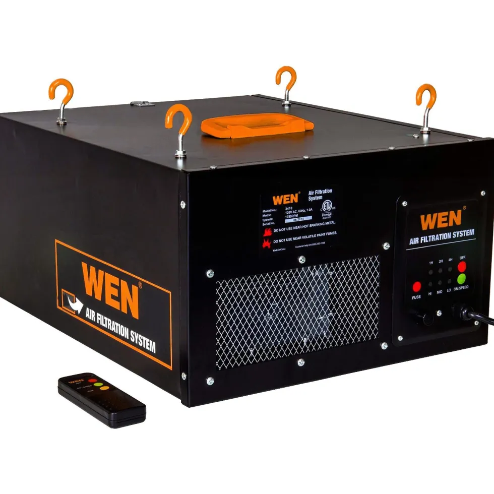 WEN 3410 3-Speed Remote-Controlled Air Filtration System (300/350/400 CFM)