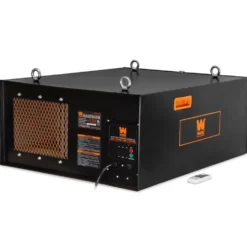 WEN 3417 3-Speed Remote-Controlled Industrial-Strength Air Filtration System (556/702/1044 CFM)